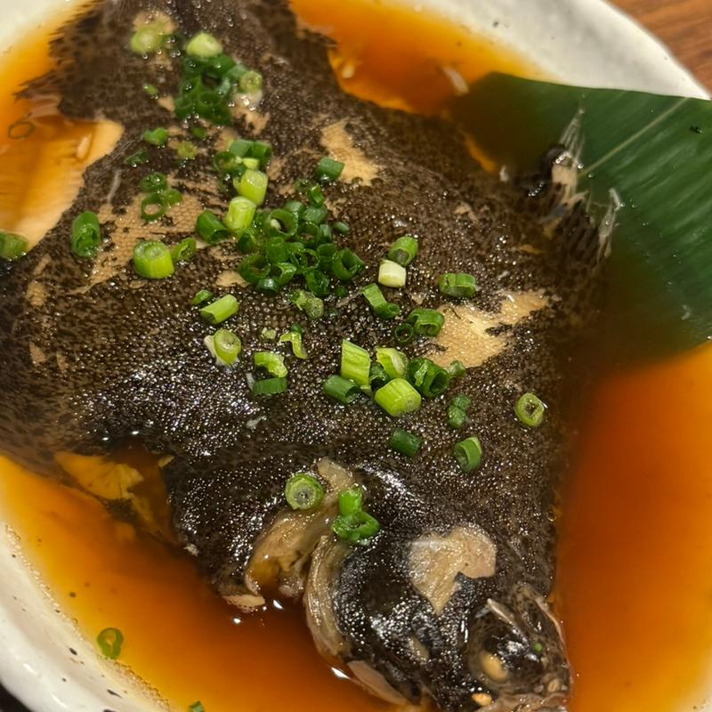 カレイの煮付け(酒席まつした)