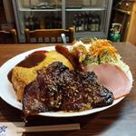 オムライス 中