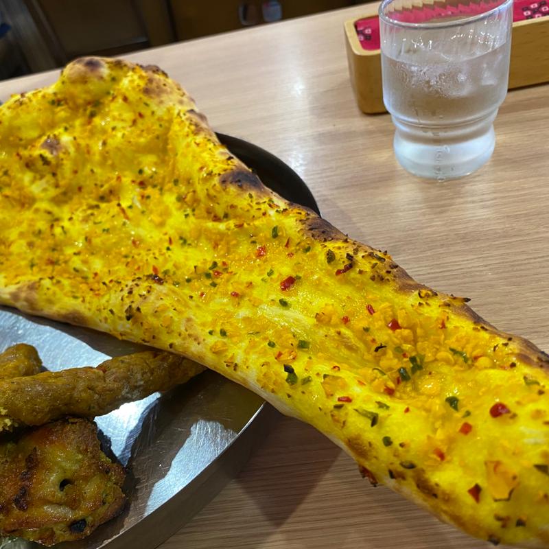 ガーリックナン(インド・ネパール料理スジャータ)