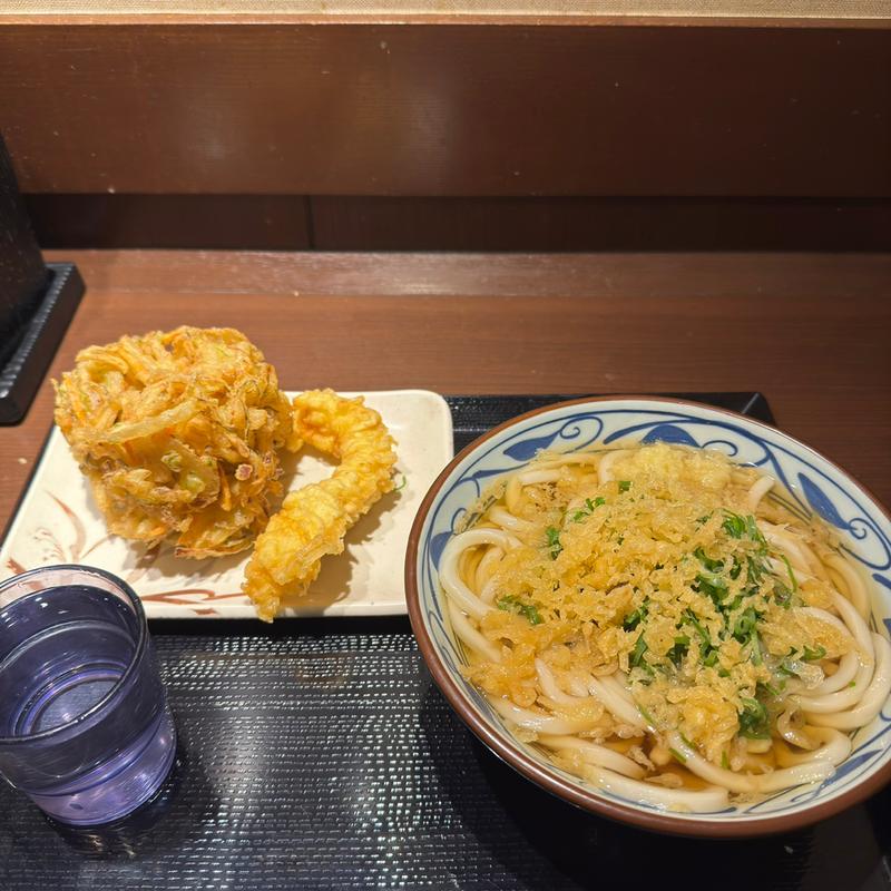 かけうどん(丸亀製麺渋谷メトロプラザ)