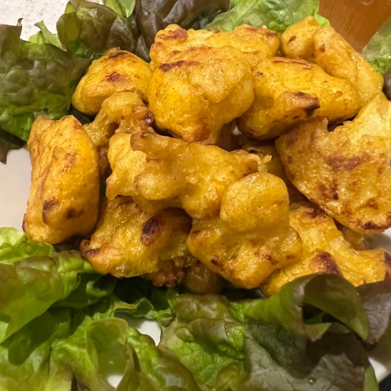 カレー風味揚げカリフラワー(とりさだ)