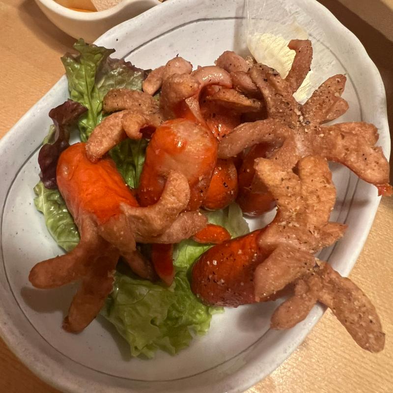 赤ウインナー(や台ずし白子駅前町)