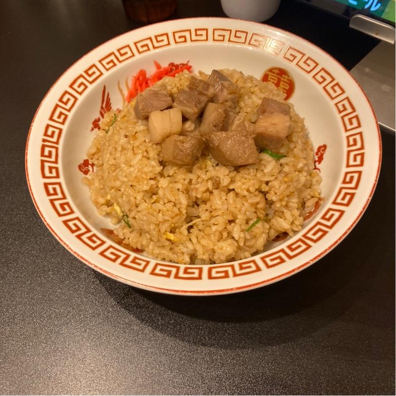 焼豚炒飯(大盛)(大阪王将 御徒町店 （オオサカオウショウ）)