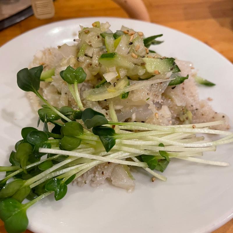 センマイ刺し(焼肉 近江牛肉店 別館)