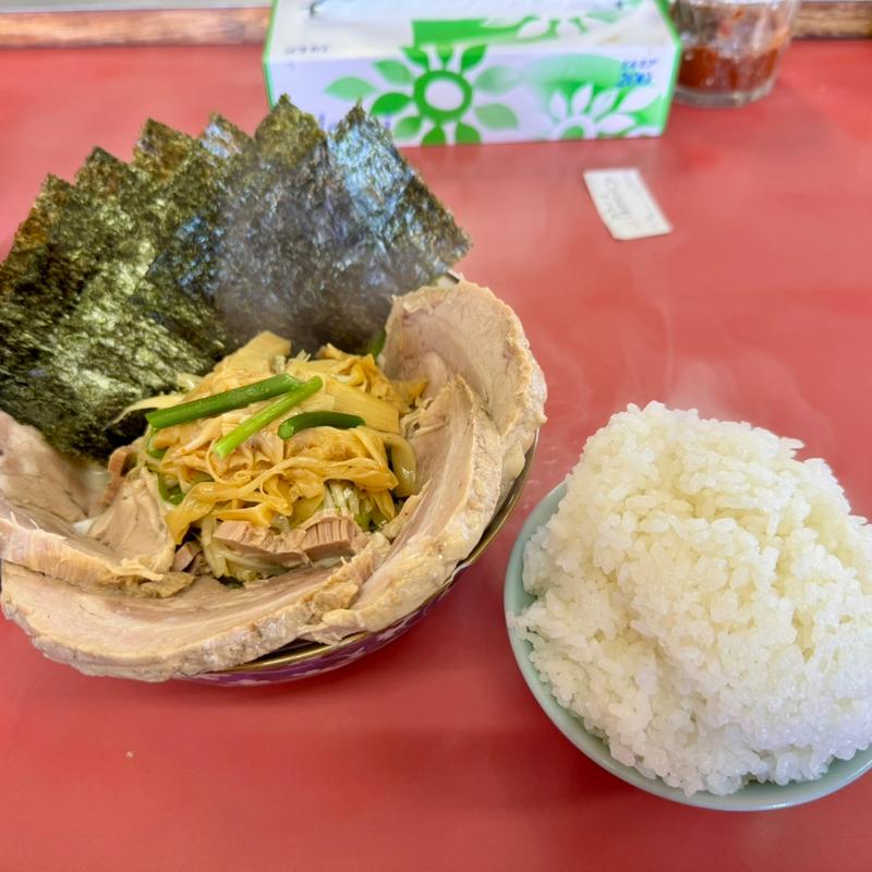 おつまみチャーシュー＋大ライス＋海苔(ラーメンショップ 羽生インター店)