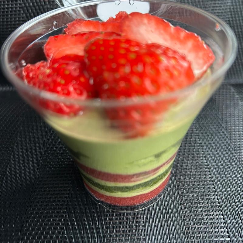 宇治抹茶いちごティラミス(伊藤久右衛門 本店)
