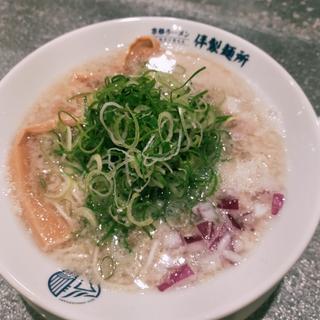 白醤油ネギラーメン(京都ラーメン 伴製麺所)