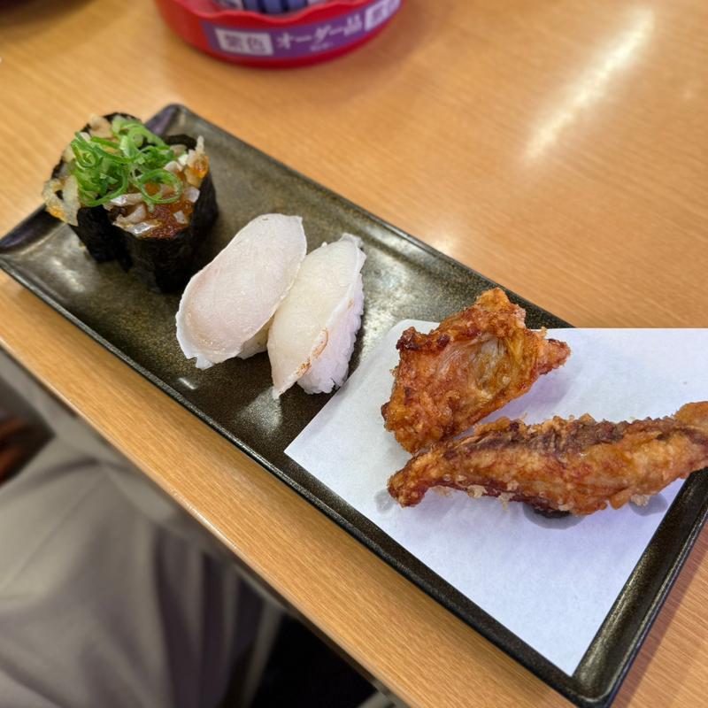 とらふぐづくし(スシロー 長吉長原店)