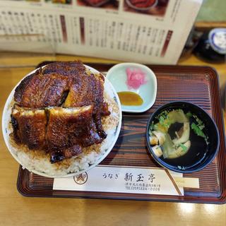 うなぎ特上丼 中盛り 肝吸い
