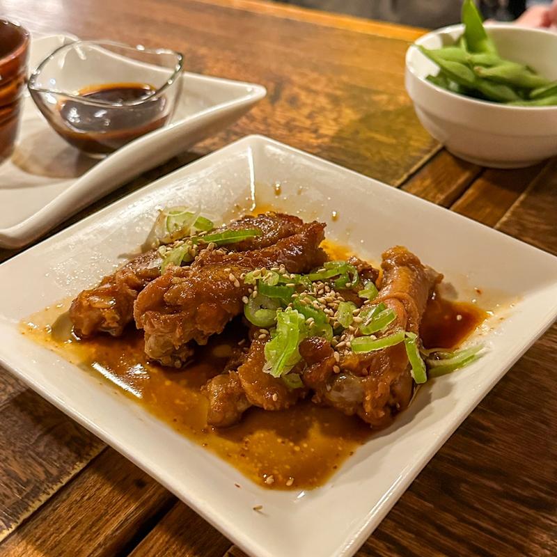 コーチン手羽ピリ辛煮(伍味酉 錦店)