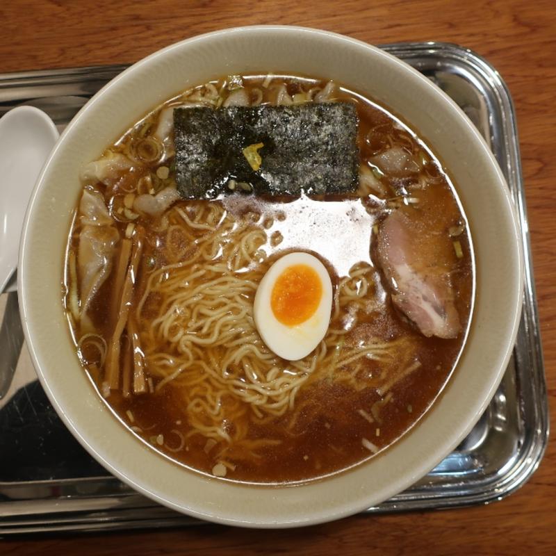 ワンタン麺1.5玉(昭島 大勝軒)