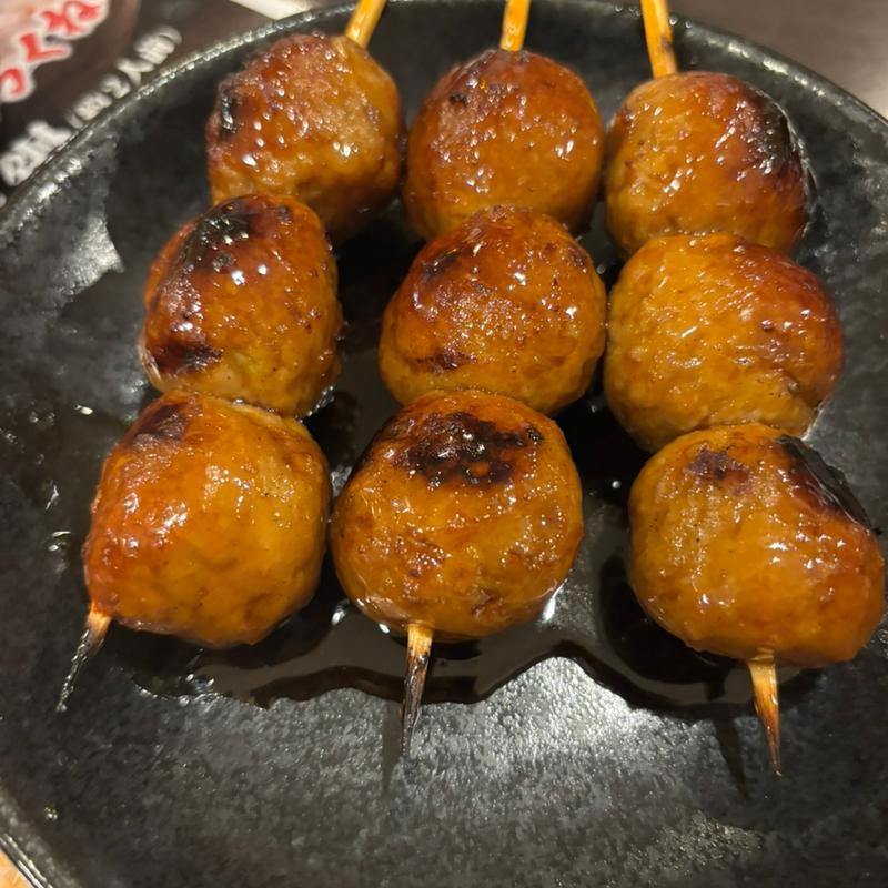 つくね(元祖やきとり家美濃路 岡崎店)