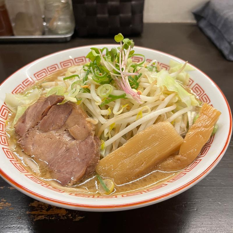 味噌豚骨(限定メニュー)(博多とんこつ 豚の足跡)