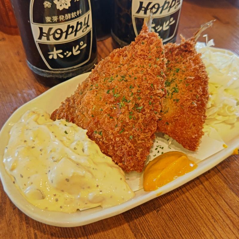 あじフライタルタル(大船一丁目やきとん)