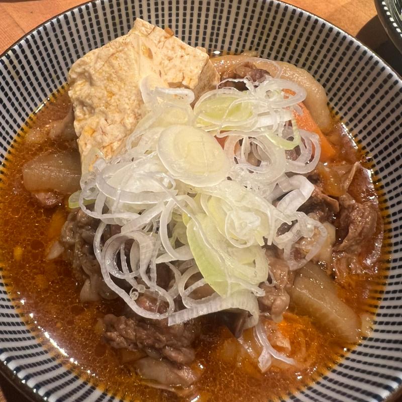 モツ煮(鶴橋 串焼き 松よし 三軒茶屋)