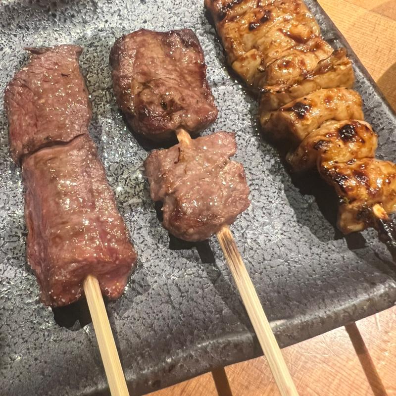 もつ焼き(鶴橋 串焼き 松よし 三軒茶屋)