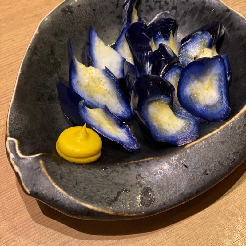 茄子の一本漬け(上野イカセンター)