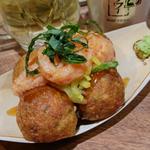 トロたくサーモンたこ焼き