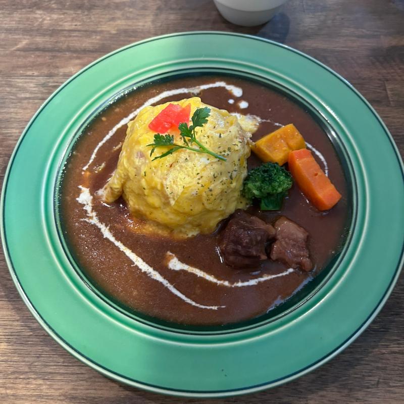 ふわトロビーフシチューオムライス(THE EAT SHOP izumi 久屋大通のビストロディナー)