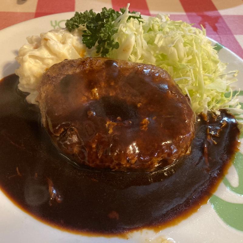 ハンバーグステーキ(洋食 ヨシカミ)