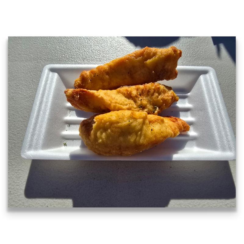 とり天3本(市川市地方卸売市場管理事務所)