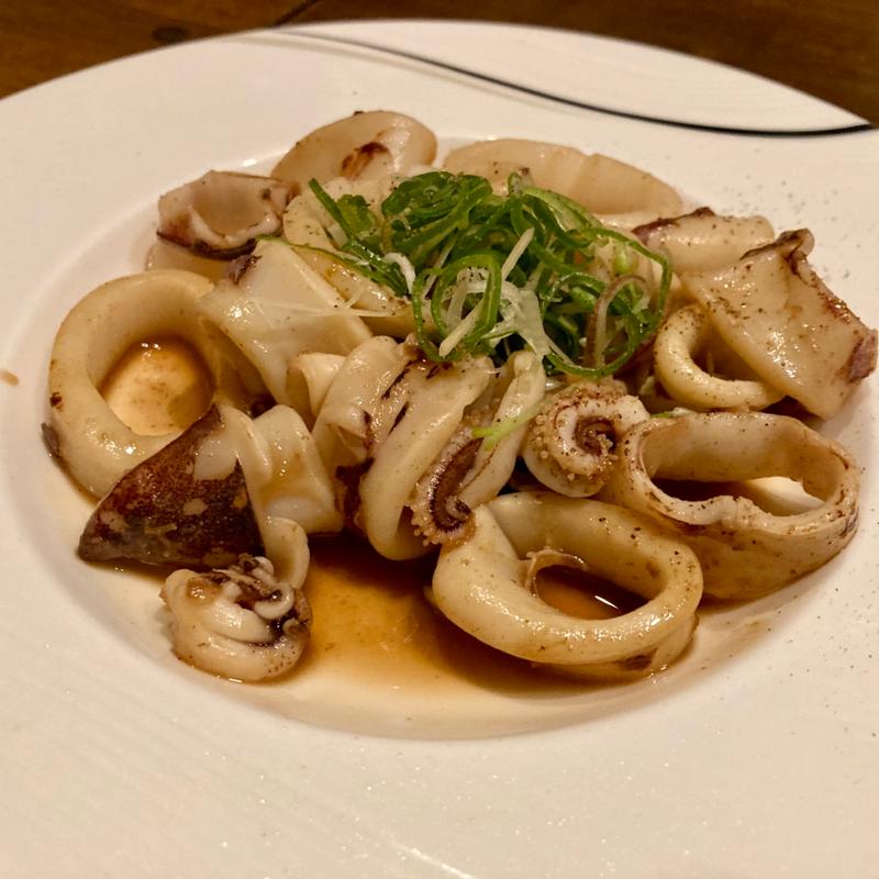 イカの炒め物(旬味酒彩 れん)