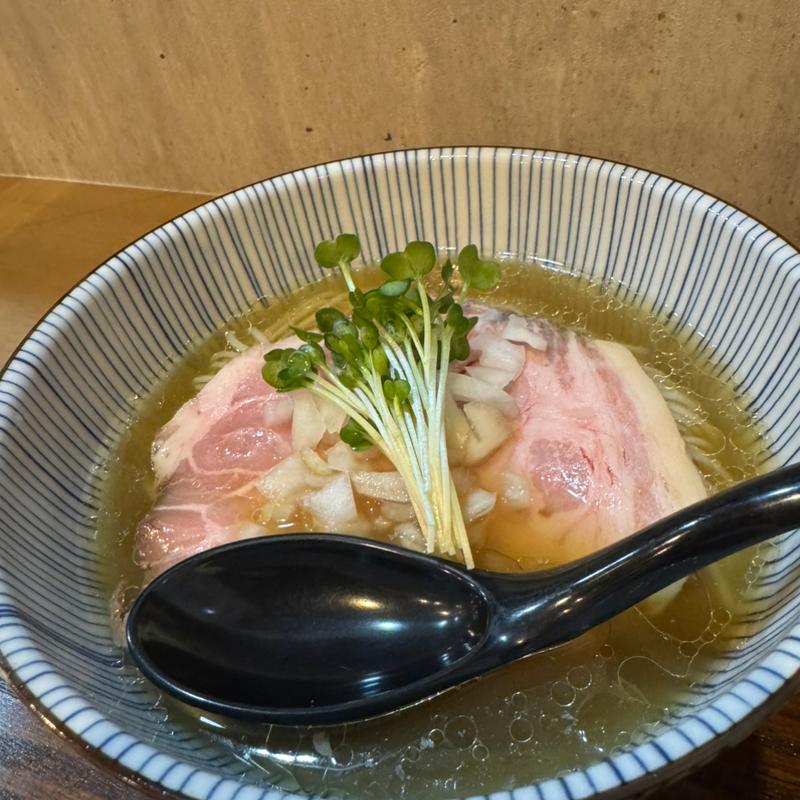 冷製生姜煮干し蕎麦(塩)(夜空と大地sake＆noodle)