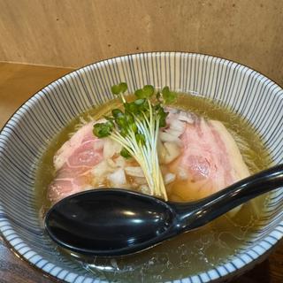 冷製生姜煮干し蕎麦(塩)(夜空と大地sake＆noodle)