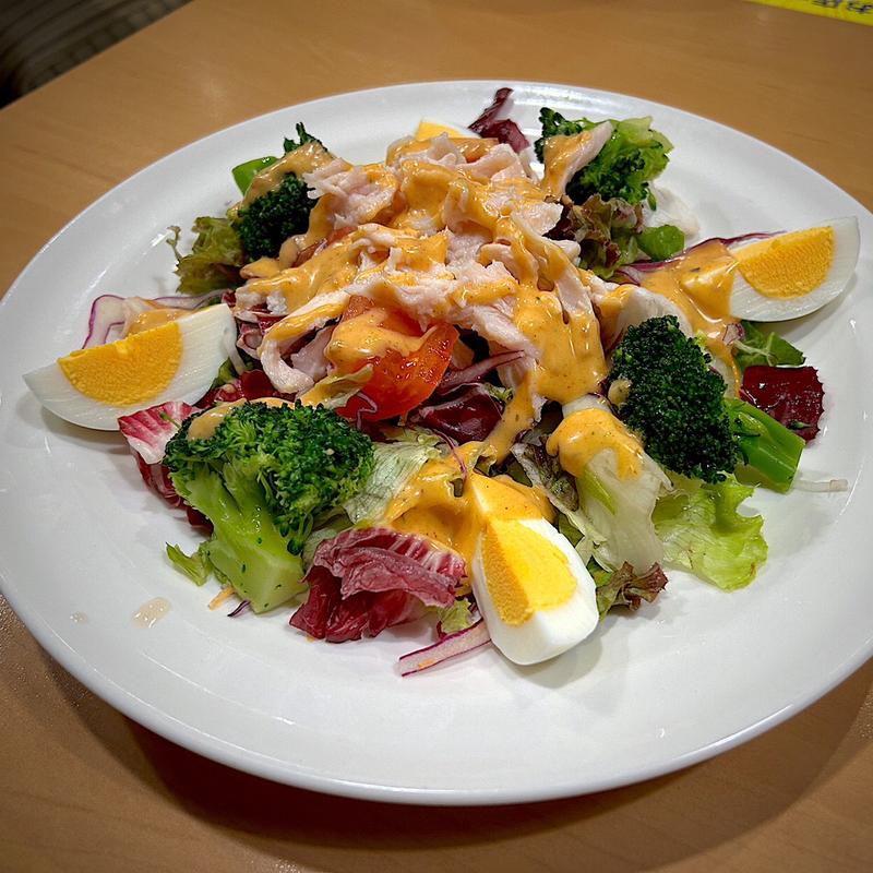 蒸し鶏のサラダ(L)(ガスト 仙台北四番丁店 )