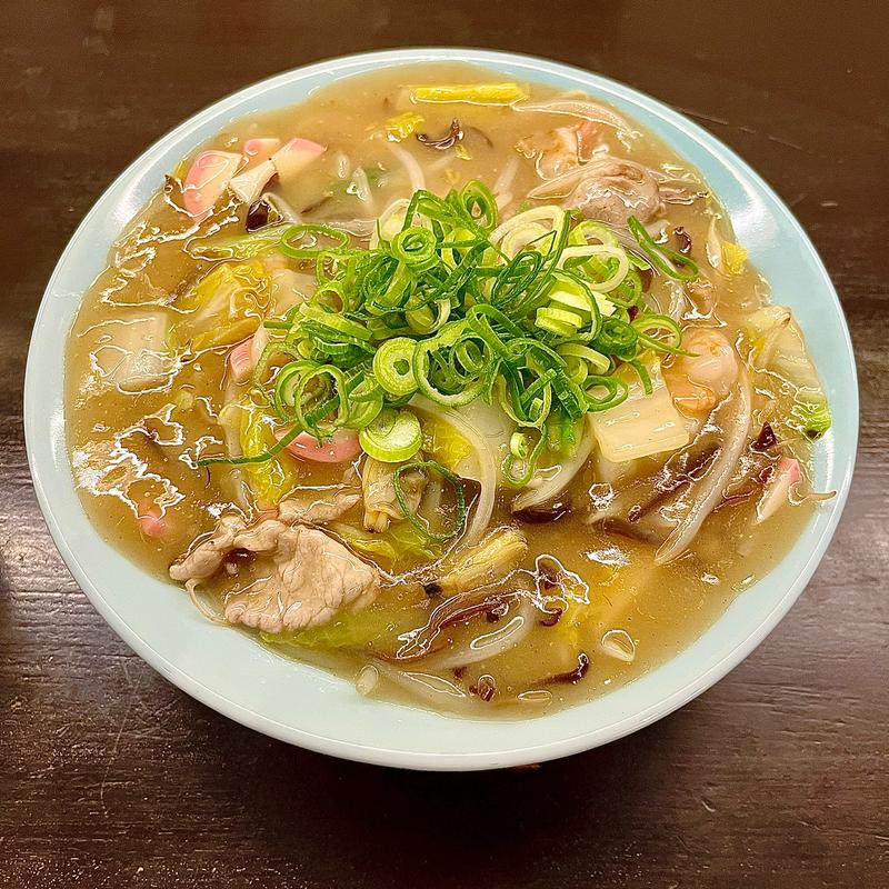 皿うどん(博多とんこつ 豚の足跡)