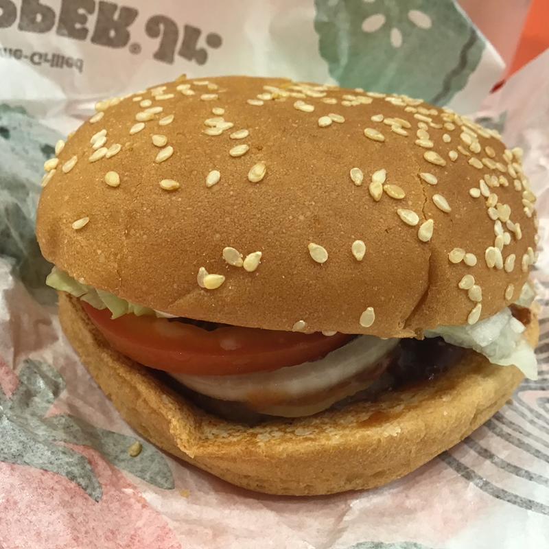 スモーキーBBQワッパーjr(バーガーキング ブランチ仙台店)