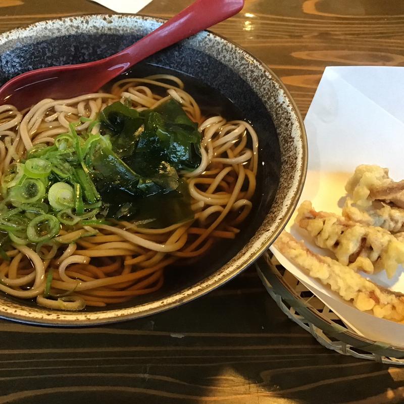いかげそ天そば(山形そば 竹屋 )