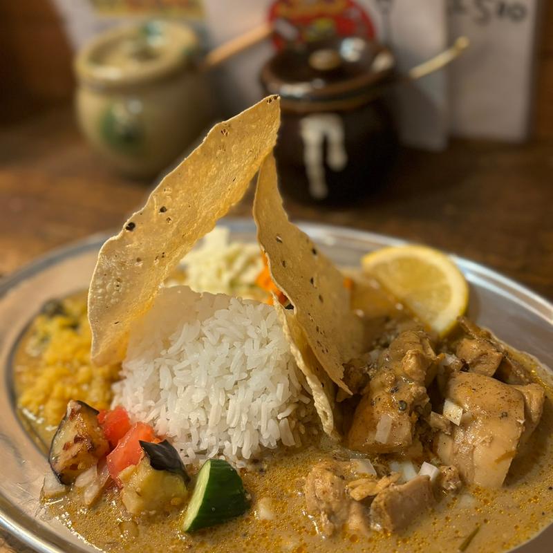 デビルチキンカレー(ララカレーハママツ （LaLa Curry）)