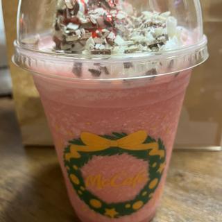 Wいちごフラッペ(マクドナルド 光明池エムズコート店)