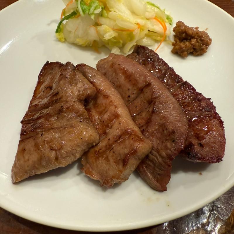 タン焼き4枚(牛たん料理 閣 ブランドーム本店)