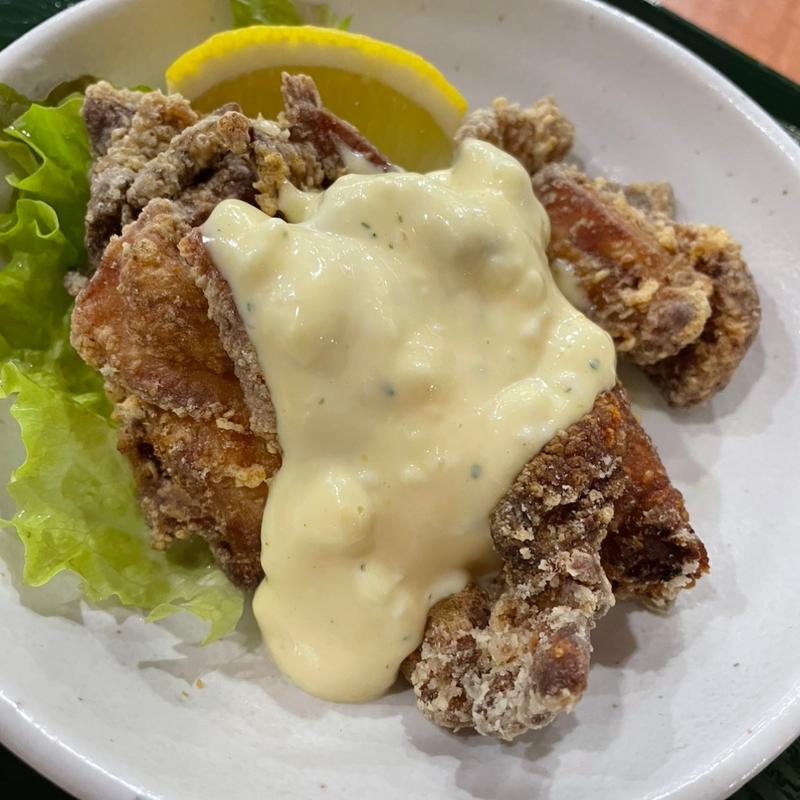 タルタル唐揚げ(スーパー銭湯 湯処葛西 )