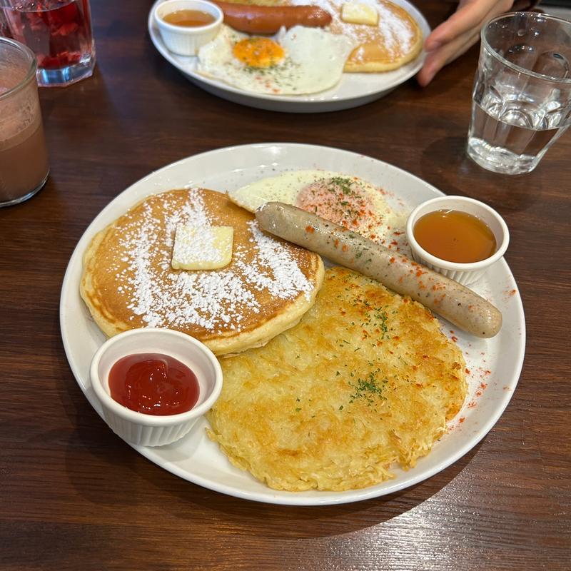 ランバージャックブレックファスト(THE MORNING FOLKS OSHIAGE Coffee & American Breakfast)