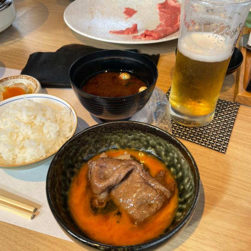 松坂牛すき焼き食べ比べ(すき焼き スギモト VISON多気店)