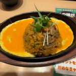 ビビンバチャーハンセット(ホルモンらーめん 8910 白寿赤坂店)