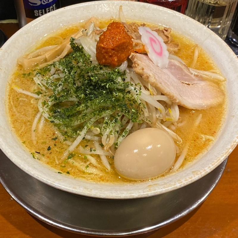 味玉からし味噌らーめん(ちゃーしゅうや武蔵 大学前店 )