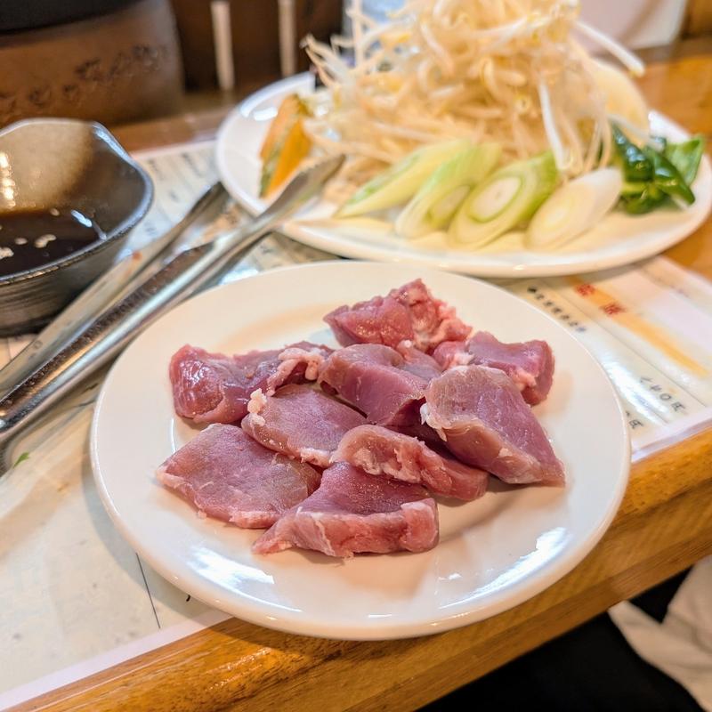 上生ラム肉(ジンギスカンジーコ)