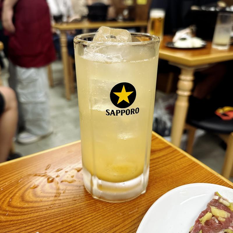 ジンギスカン専用ハイボール(ジンギスカン羊はち 三軒茶屋店)