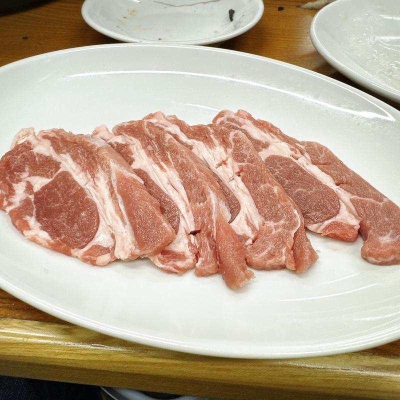 ジンギスカン野菜セット（マトンロース）(ジンギスカン羊はち 三軒茶屋店)