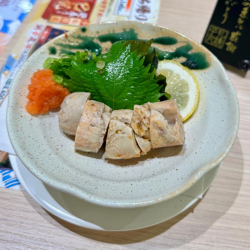あん肝ぽん酢(すし銚子丸 亀戸店)