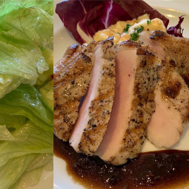 豚のグリル(カフェアントニオ四谷店)