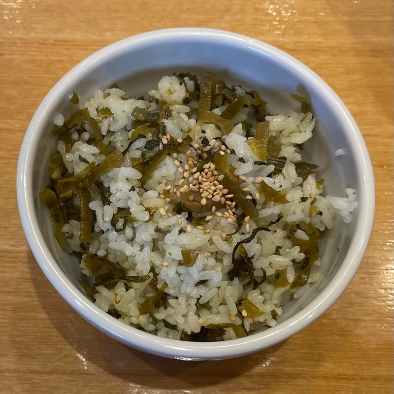 高菜ごはん(つじ田 勝どき店)