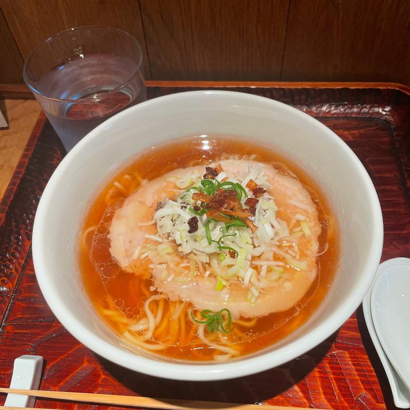 らー麺 醤油(らー麺本間 赤坂)
