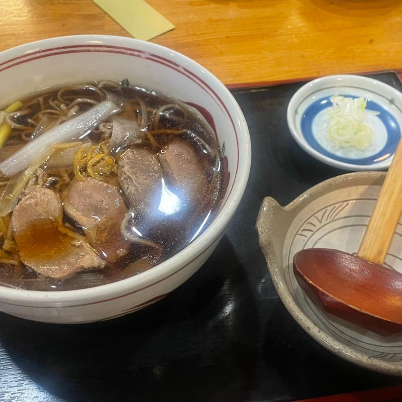 鴨南蛮そば(みさとたく庵)