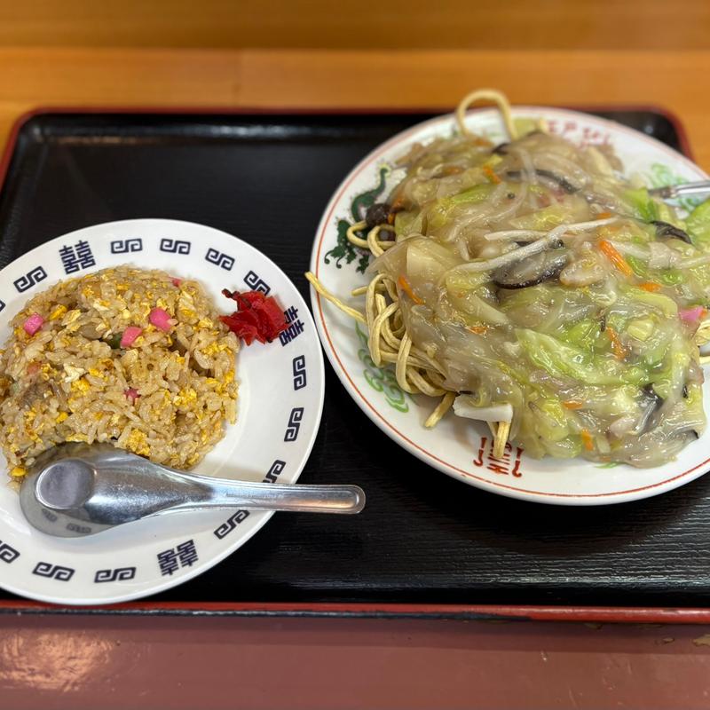 皿うどん(太めん)(江戸びし )