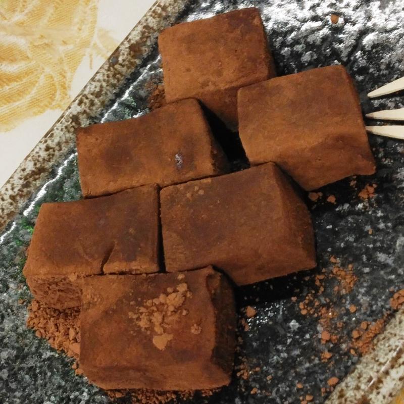 一口デザート（チョコレートのわらび餅）(DUCCA 仙台駅前店 （デュッカ）)